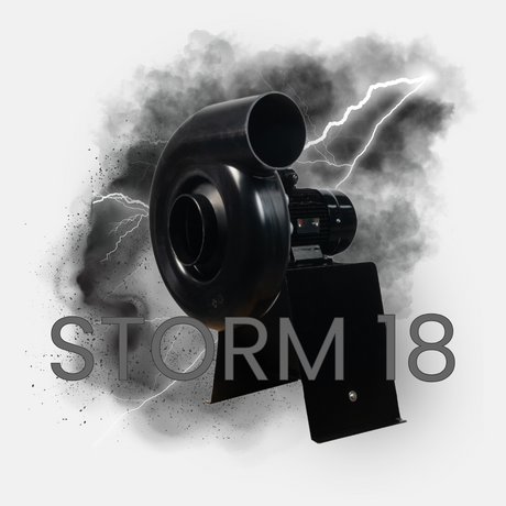 STORM 18 : Le ventilateur centrifuge idéal pour l’extraction de gaz corrosifs